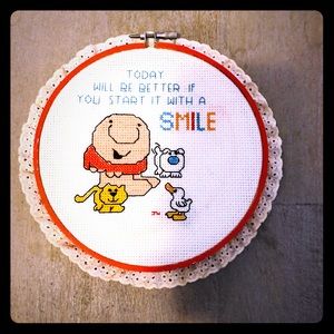 Ziggy- Vintage Ziggy needlepoint